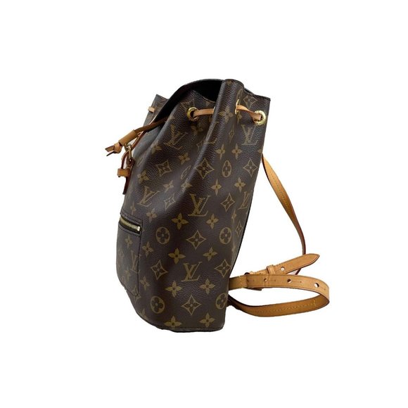 Louis Vuitton Pristine Monogram Canvas Montsouris Brown Backpack - Picture 8 of 14